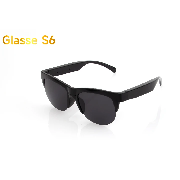 New Tech AI Bluetooth Smart Glasses with Built in Microphone, Speaker Music and Calls