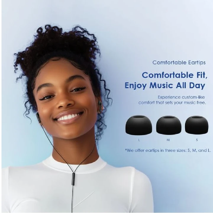 Original Strong Bass Wired Earphones, Control Mic In-Ear Headset