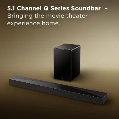 TCL 5.1Ch Soundbar Dolby Atmos with Wireless Subwoofer | Q65H