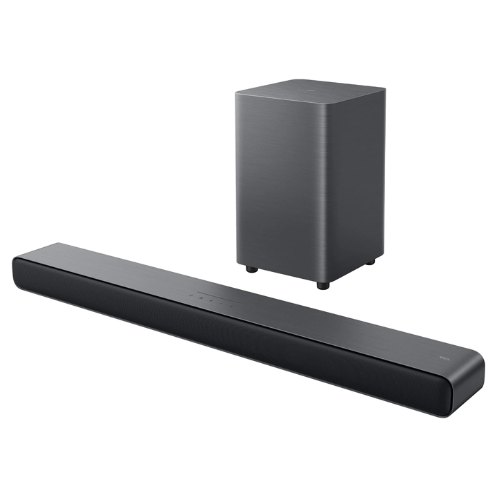 TCL 2.1Ch SoundBar with Wireless Subwoofer Dolby Atmos | S55H