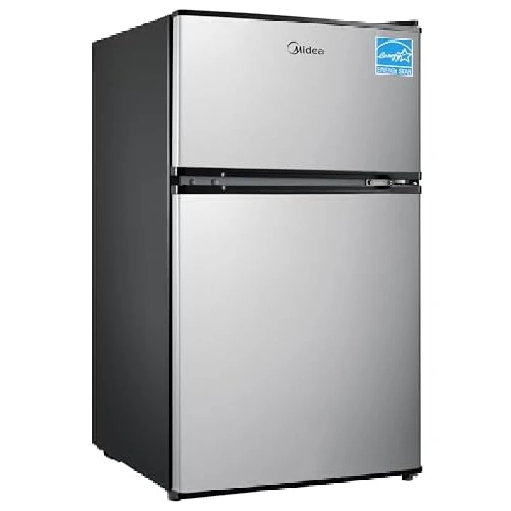 Midea 120L Double Door Refrigerator | WHD-113FSS1