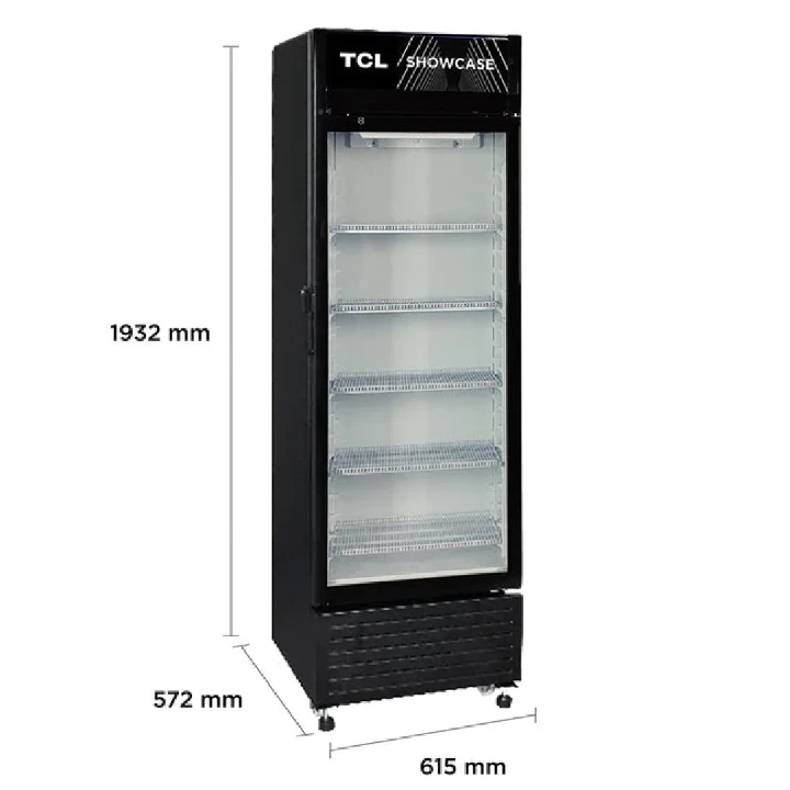 TCL 490L Showcase Display Chiller Refrigerator | FLB490SCB