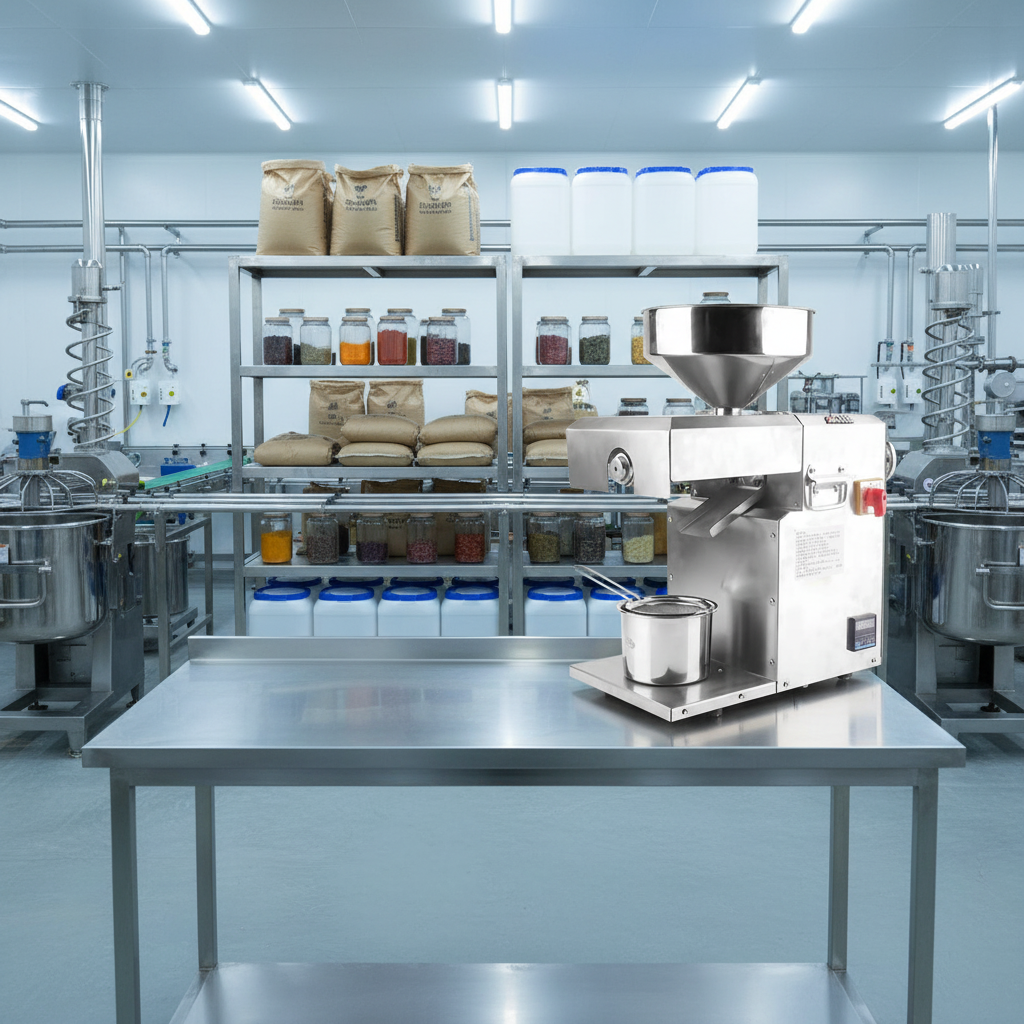 Commercial Oil Press Machine - Large Volume | YG40