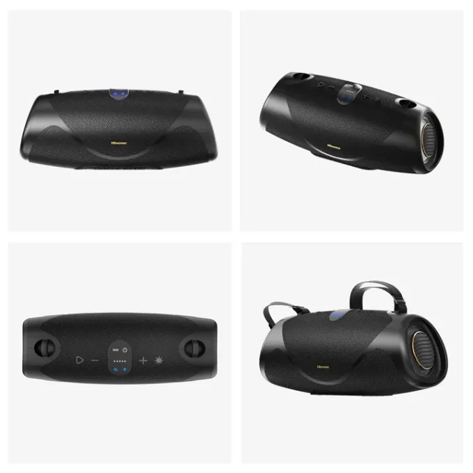 Hisense WeBoom Portable Bluetooth Speaker, 140W, 24H Playback, Bass Boost, RGB Light & Bluetooth 6.0 | IP67