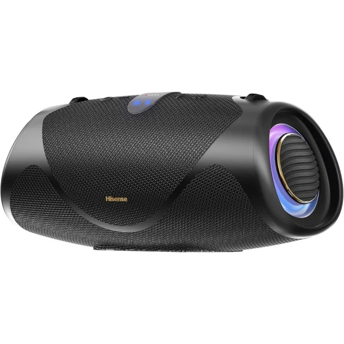 Hisense WeBoom Portable Bluetooth Speaker, 140W, 24H Playback, Bass Boost, RGB Light & Bluetooth 6.0 | IP67
