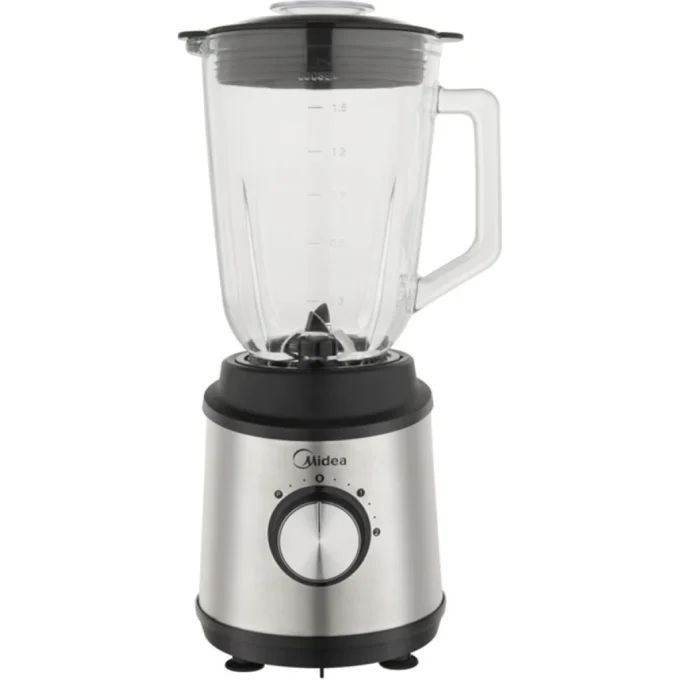 Midea 1.5L Glass Jar Blender With Pulse Function | MJ-BL6006W