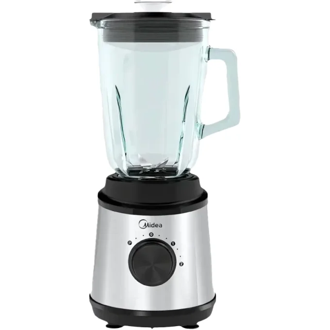 Midea 1.5L Glass Jar Blender With Pulse Function | MJ-BL6006W