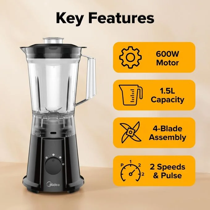 Midea 2 in 1 Blender & Grinder | BL1197A