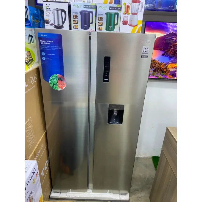 Midea 553L Side-By-Side Refrigerator with Water Dispenser | MDRS710FGF46D