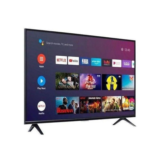 Mitech 32 Inch HD Frameless Android Smart Tv With Inbuilt Free To Air Decorder - Black (2YRS WRNTY)