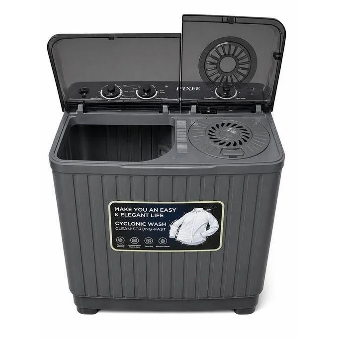 Pixel 6KG Top Loading Washing Machine - Grey