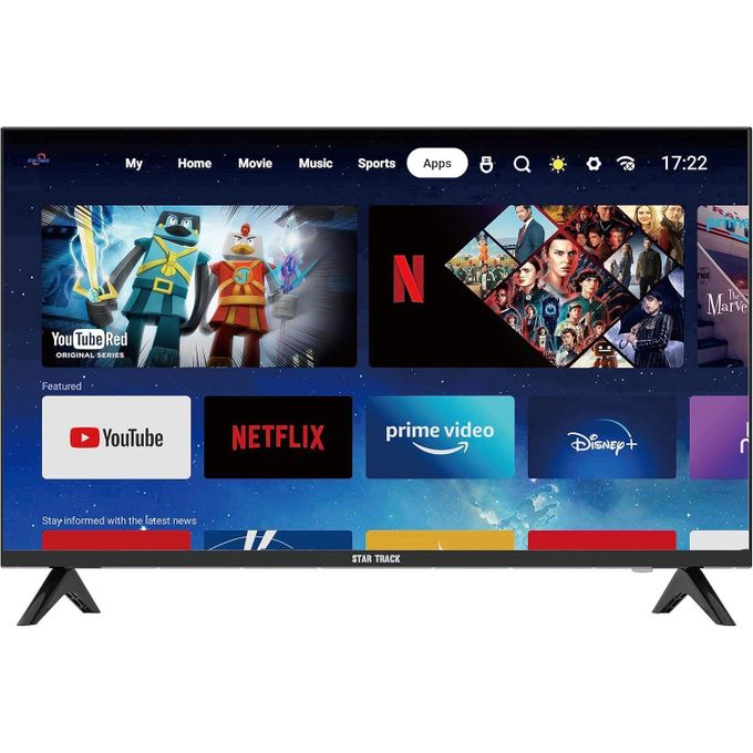 Smartec 32 Inch Smart Android HD Frameless Free To Air TV