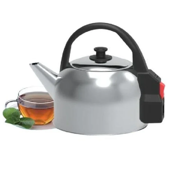 ADH 5L Cordless Stainless Steel Electric Kettle - Silver