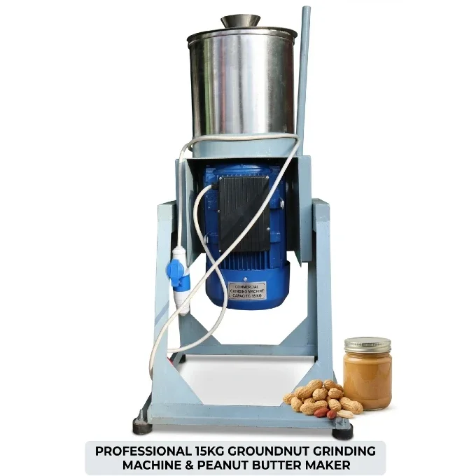 Commercial 15KG Groundnuts Grinding Machine – Peanut Butter & Paste-Making Machine