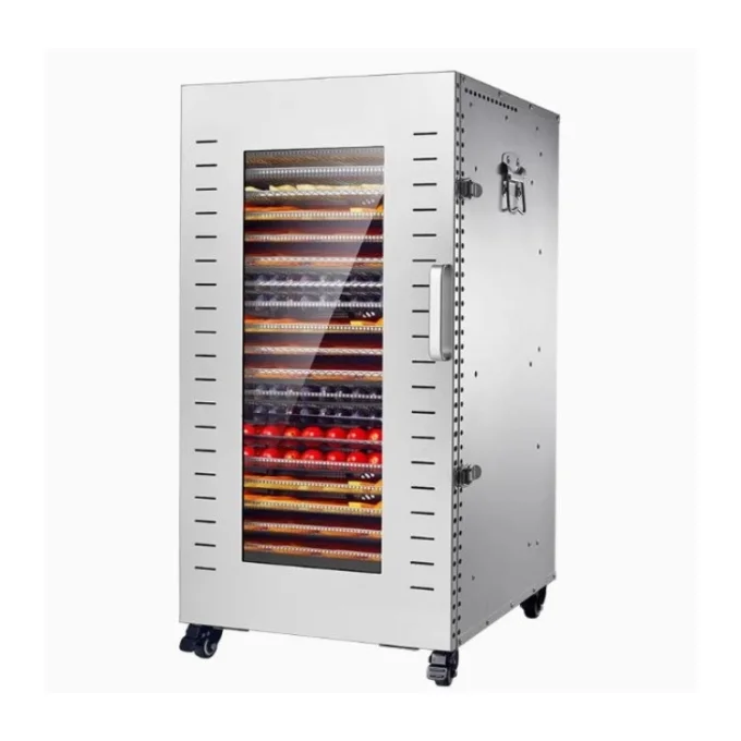 Commercial 20 Tray Food Dehydrator Dryer Machine – Stainless Steel
