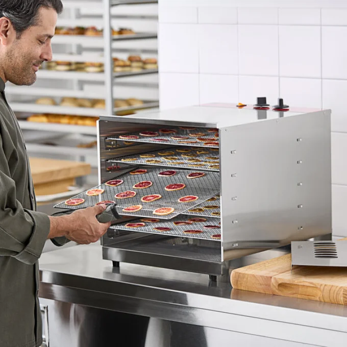 Commercial Food Dehydrator Dryer Machine 10 Trays – Stainless Steel