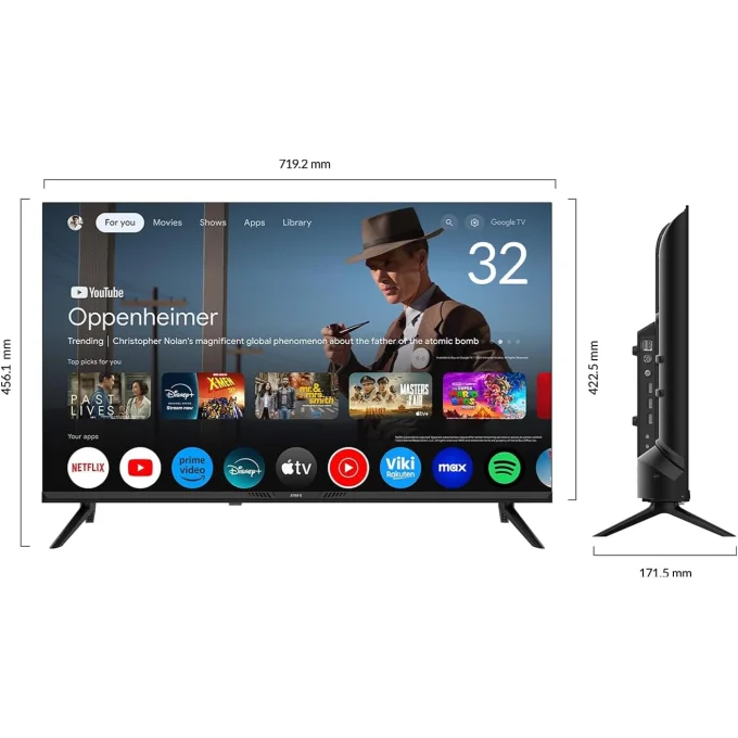 KONKA 32 inch Google Android Smart TV | KDG32BC683AT