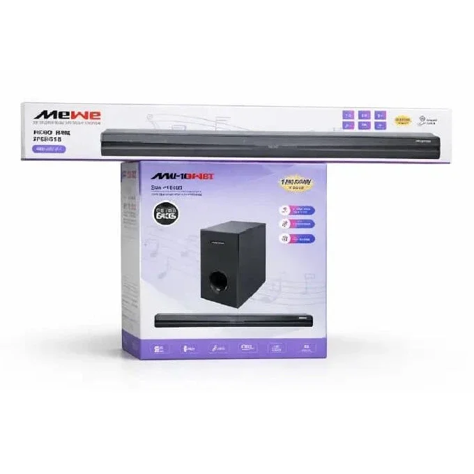 MeWe 2.1Ch SoundBar System with Subwoofer
