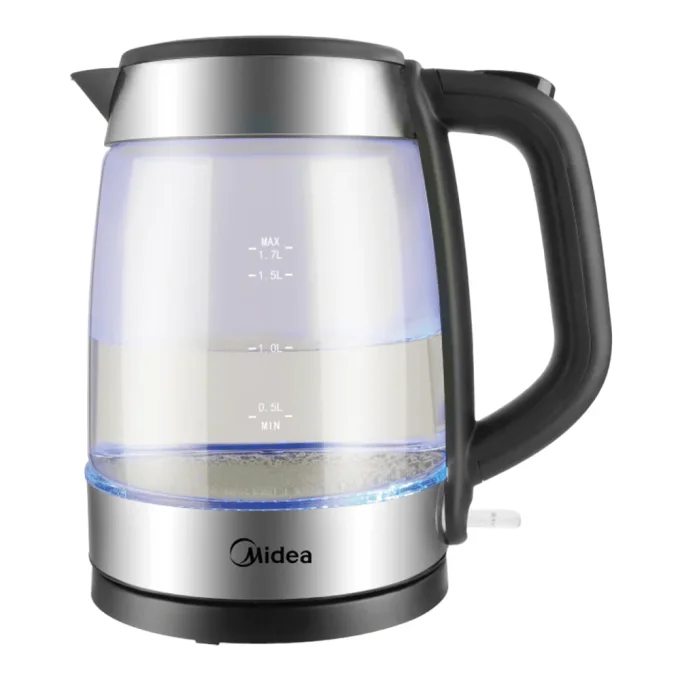 Midea 1.7L Glass Electric Kettle 2200W | MK-17G03A2