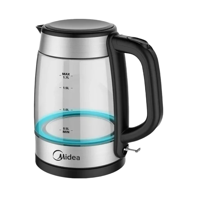 Midea 1.7L Glass Electric Kettle 2200W | MK-17G03A2