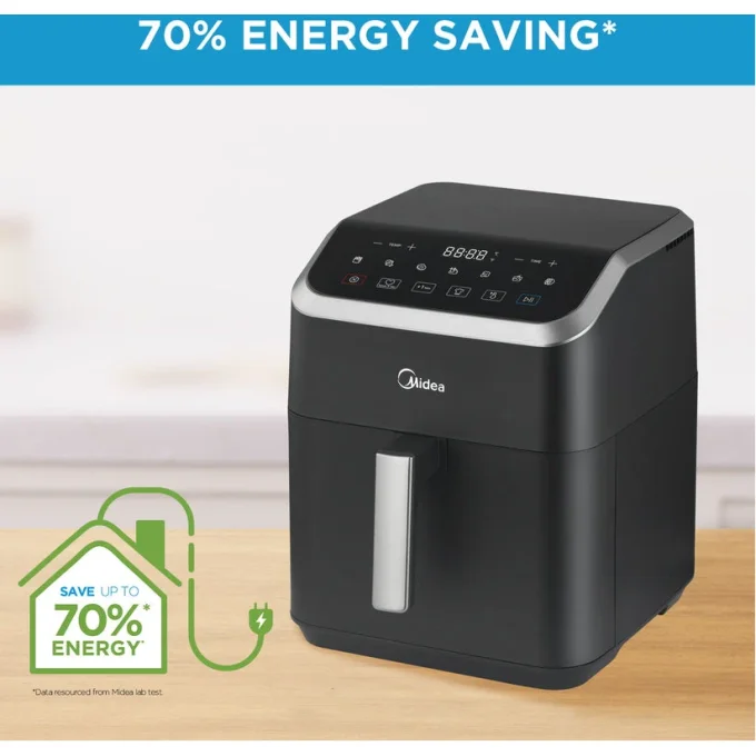 Midea 7.5L Digital Air Fryer | MF-CN70K2