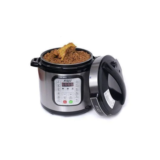 Pixel 7L Digital Multi-functional Pressure Cooker with Food Steamer