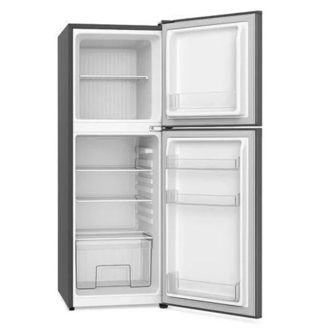 Pixel 150L Double Door Refrigerator - Grey