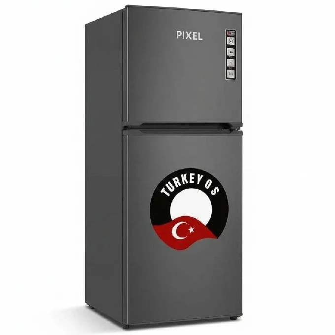 Pixel 150L Double Door Refrigerator - Grey