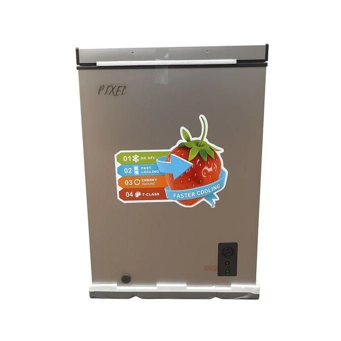 Pixel 150L Chest Freezer - Grey