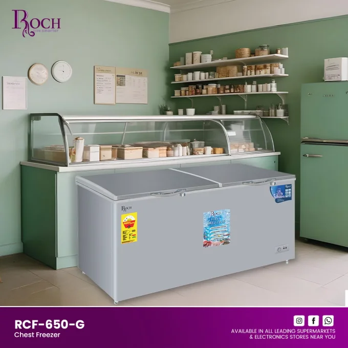 Roch 650L Chest Freezer I RCF-650-G