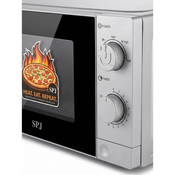 SPJ 20L Microwave Oven – Silver