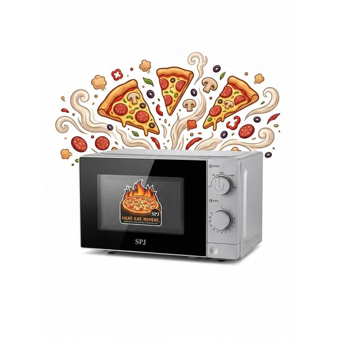 SPJ 20L Microwave Oven – Silver